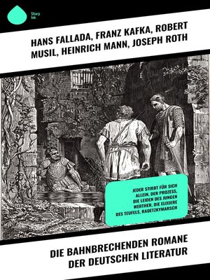 cover image of Die bahnbrechenden Romane der deutschen Literatur